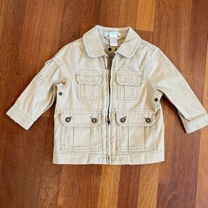 Janie and Jack infant cargo jacket